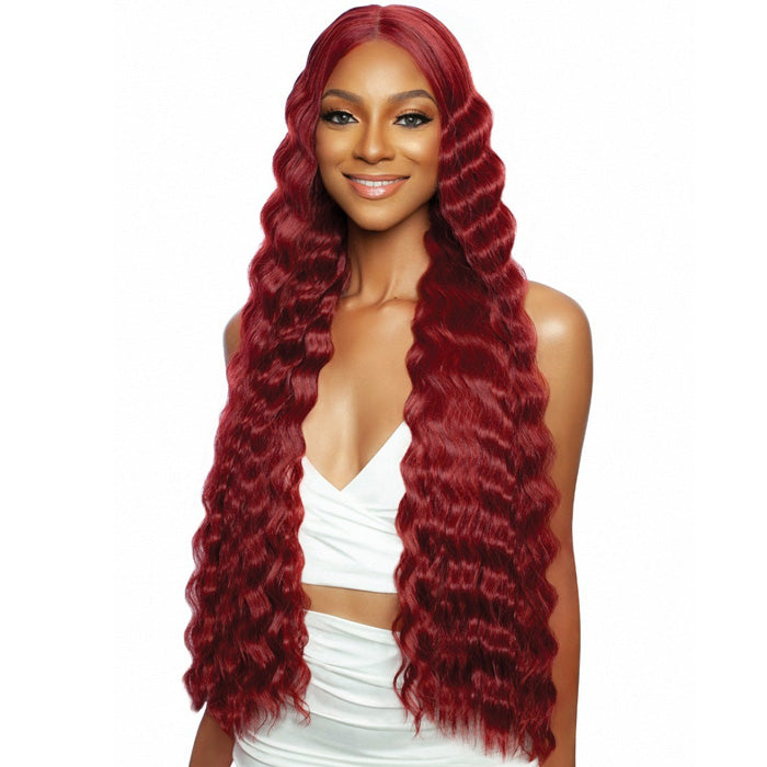 Mane Concept Red Carpet Synthetic Hair HD Invisible 6" Deep Lace Part Front Wig - RCHM203-LUMI Alexwigs
