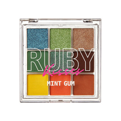 Ruby Kisses Makeup Eye Palette 9 Color Alexwigs
