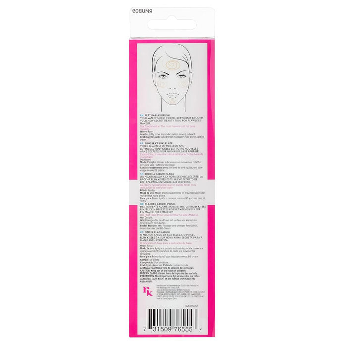 Ruby Kisses By Kiss FLAT KABUKI BRUSH RMUB09 Alexwigs