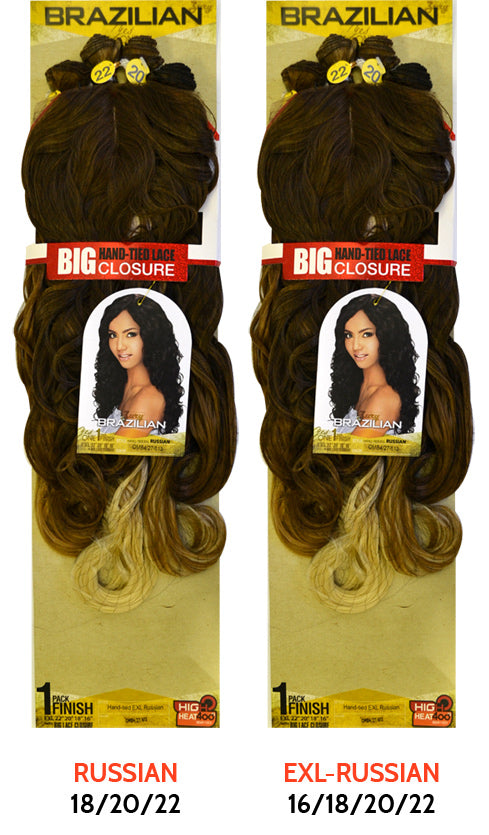 Zury Sis Brazilian Yesone RUSSIAN or EXL-RUSSIAN Weave (1Pack Finish)