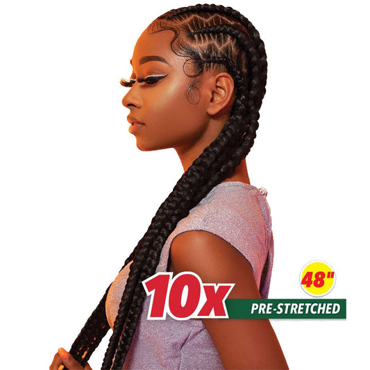 Sensationnel X-Pression Braiding Hair Bulk - 10X PRE-STRETCHED BRAID 48" Alexwigs
