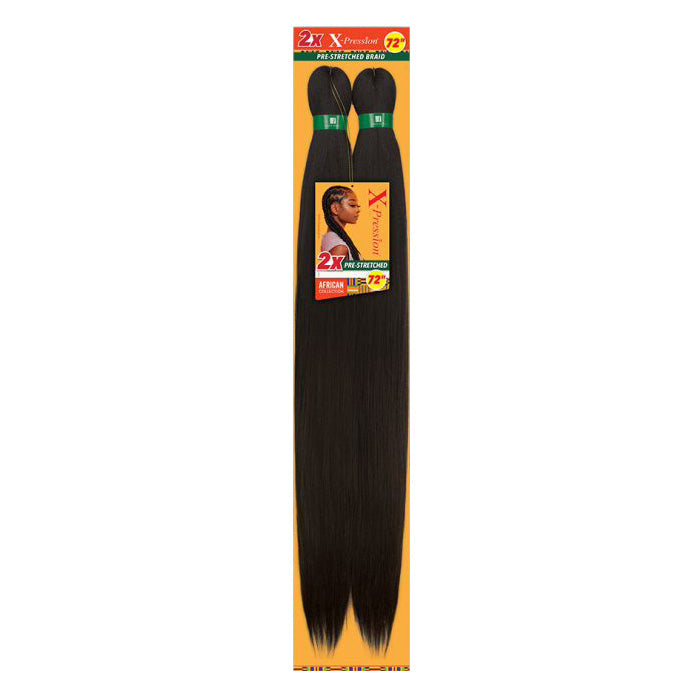 Sensationnel X-Pression Braids - 2X PRE-STRETCHED BRAID 72" Alexwigs