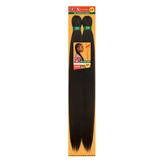 Sensationnel X-Pression Braids - 2X PRE-STRETCHED BRAID 72" Alexwigs