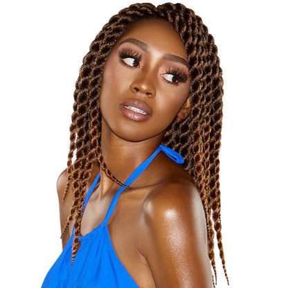 Sensationnel Ruwa Crochet Pre-Looped Braids - 3X SENEGAL TWIST 14" Alexwigs
