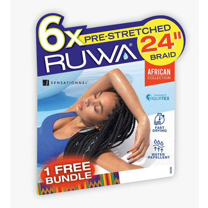 Sensationnel 6X Pre Stretched RUWA BRAID 24" Alexwigs