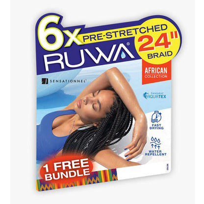 Sensationnel 6X Pre Stretched RUWA BRAID 24" Alexwigs