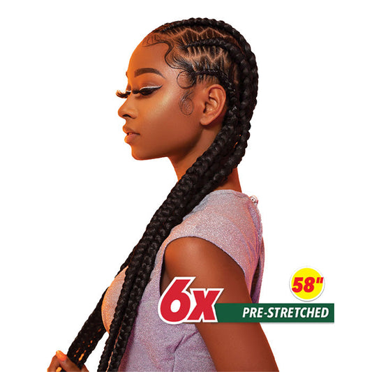 Sensationnel X-Pression African Collection Braid - 6X PRE-STRETCHED BRAID 58" Alexwigs