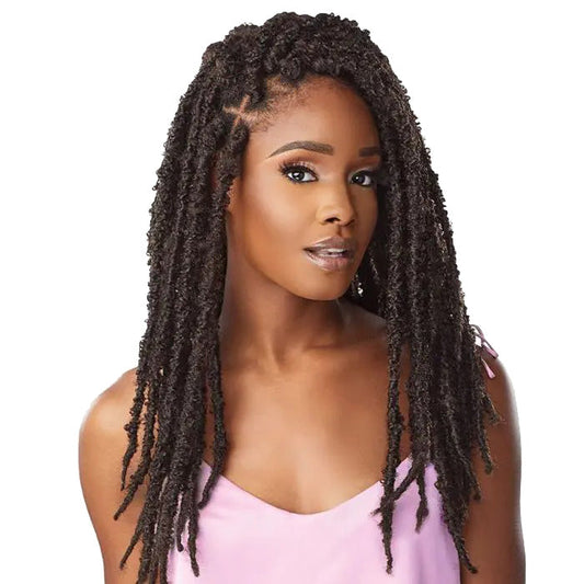 Sensationnel Lulutress Pre-Looped Crochet Braid - 2X BUTTERFLY LOCS 18" Alexwigs