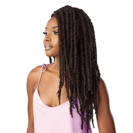 Sensationnel Lulutress Pre-Looped Crochet Braid - 2X BUTTERFLY LOCS 18" Alexwigs