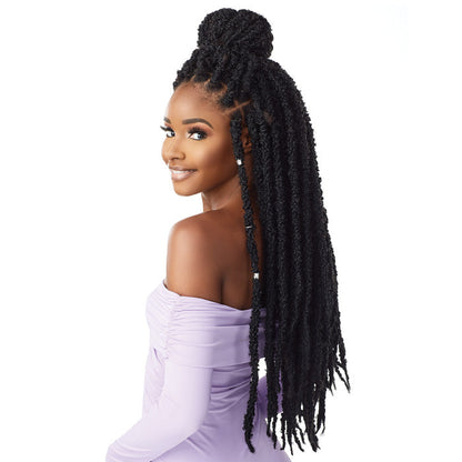 Sensationnel Lulutress Pre-Looped Crochet Braid - 2X BUTTERFLY LOCS 24" Alexwigs