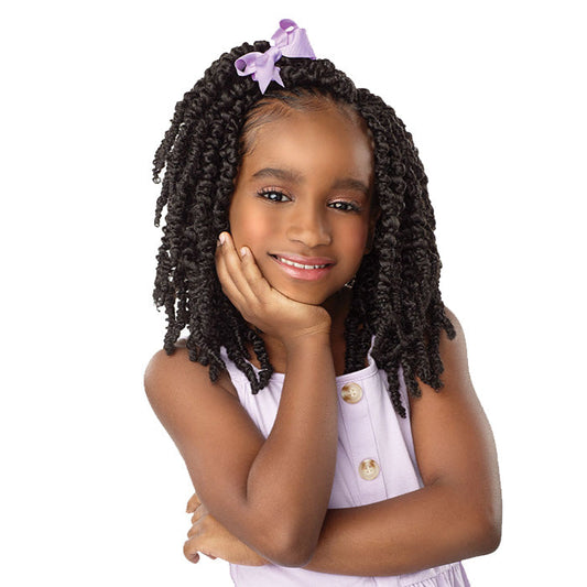 Sensationnel Lulu Mini Kids Pre-Looped Crochet Braid - CANDY TWIST 8" 2X Alexwigs