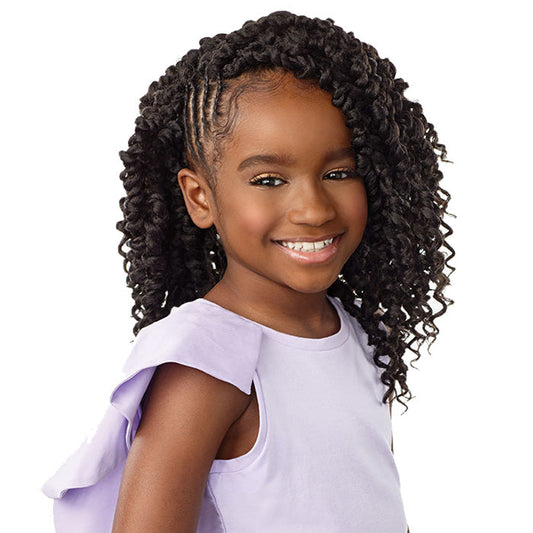 Sensationnel Lulu Mini Kids Pre-Looped Crochet Braid - PASSION TWIST 10" 2X Alexwigs