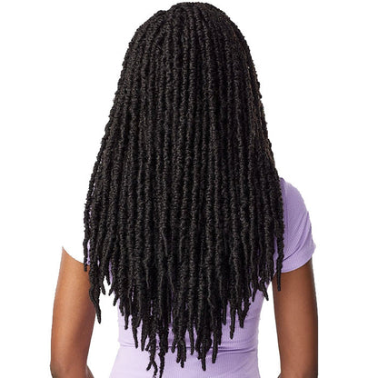 Sensationnel Lulutress Pre-Looped Crochet Braid - 2X SKINNY BUTTERFLY LOCS 18" Alexwigs