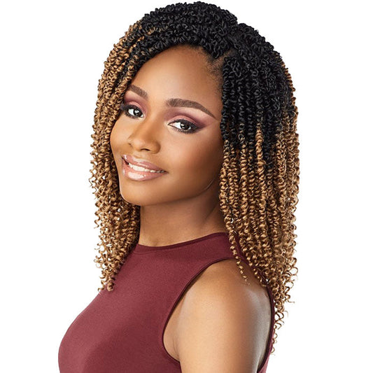 Sensationnel Lulutress Pre-Looped Crochet Braid - 2X SKINNY PASSION TWIST 12" Alexwigs