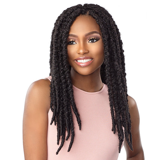 Sensationnel Lulutress Pre-Looped Crochet Braid - 2X WATER WAVE LOCS 18" Alexwigs