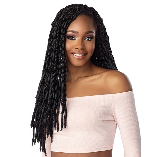 Sensationnel Lulutress Fully-Folded Pre-Stretched Braid - 3X AFRO TWIST 24" Alexwigs