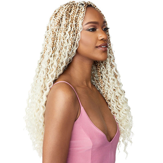 Sensationnel Lulutress Pre-Looped Crochet Braid - 3X BOHEMIAN BOX BRAID 20" Alexwigs