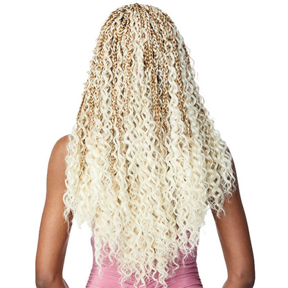 Sensationnel Lulutress Pre-Looped Crochet Braid - 3X BOHEMIAN BOX BRAID 20" Alexwigs