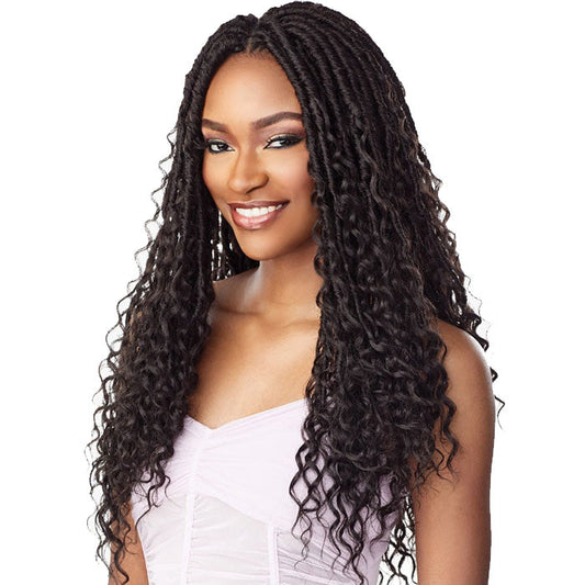 Sensationnel Lulutress Pre-Looped Crochet Braid - 3X BOHEMIAN LOCS 20" Alexwigs