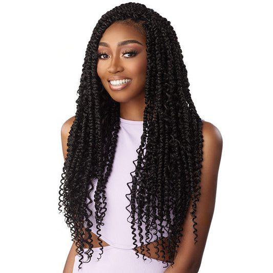 Sensationnel Lulutress Pre-Looped Crochet Braid - 3X BOHO PASSION TWIST 24" Alexwigs