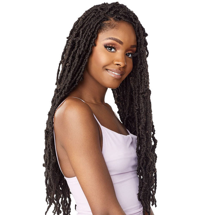 Sensationnel Lulutress Pre-Looped Crochet Braid - 3X DISTRESSED LOCS 24" Alexwigs