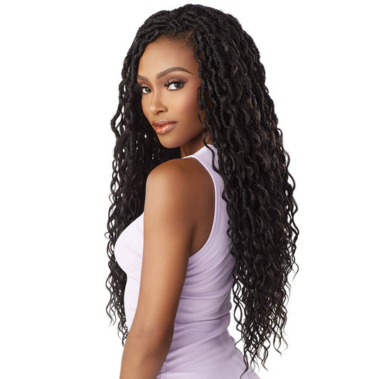 Sensationnel Lulutress Pre-Looped Crochet Braid - 3X MERMAID LOCS 24" Alexwigs