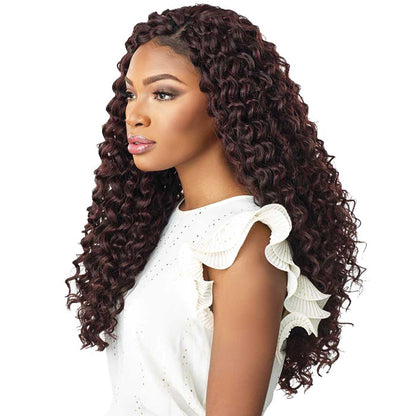 Sensationnel Lulutress Crochet Braid BEACH CURL 18 Inch Alexwigs