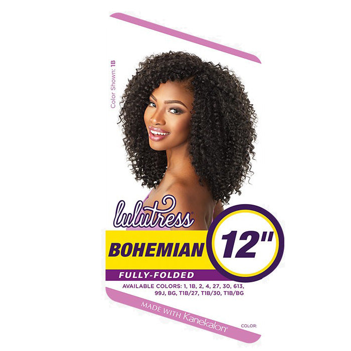 Sensationnel Lulutress Crochet Braid BOHEMIAN 12" Alexwigs