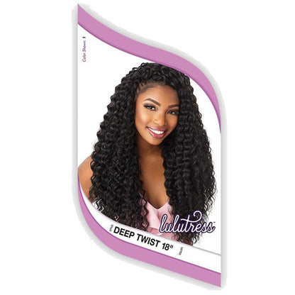 Sensationnel Lulutress Crochet Braid DEEP TWIST 18 Inch Alexwigs