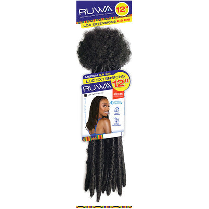 Sensationnel Ruwa Kanekalon Braiding Hair LOC EXTENSIONS (8"/10"/12") - 100% Aquatex Alexwigs