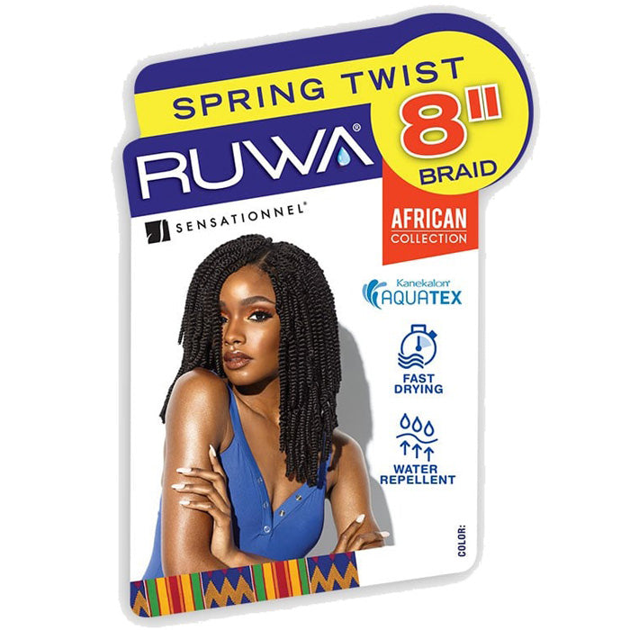 Sensationnel Ruwa Braid - SPRING TWIST 8" Alexwigs
