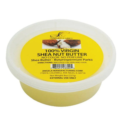Smart Care White 100% Virgin Shea Nut Butter 1 oz / 8 oz / 15 oz Alexwigs