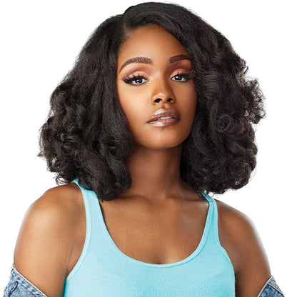 Sensationnel Premium Fiber Curls Kinks & Co Textured Clip-In - BOSS LADY/TOP LADY 10" Alexwigs