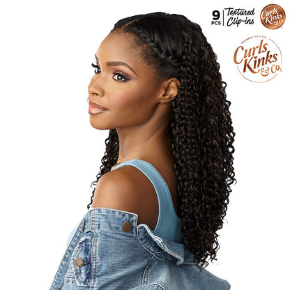 Sensationnel Premium Fiber Curls Kinks & Co Textured Clip-In - DREAM CHASER 14" Alexwigs