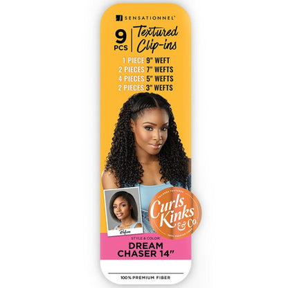 Sensationnel Premium Fiber Curls Kinks & Co Textured Clip-In - DREAM CHASER 14" Alexwigs