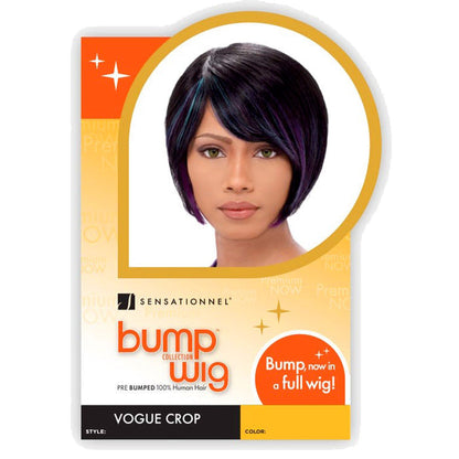 Sensationnel Bump Collection Human Hair Wig - VOGUE CROP Alexwigs