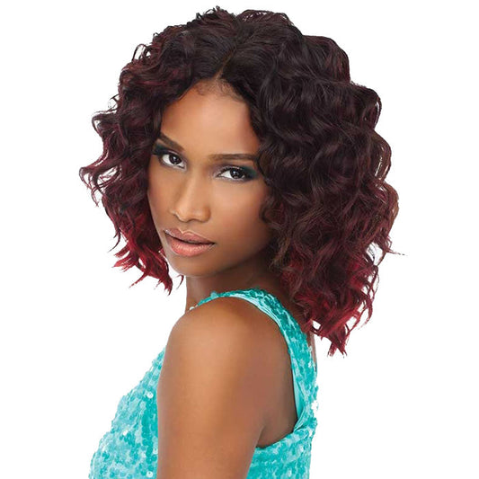 Sensationnel Premium Too Shorty Human Hair Blend Weave 3 Pcs - LOOSE DEEP 9" Alexwigs