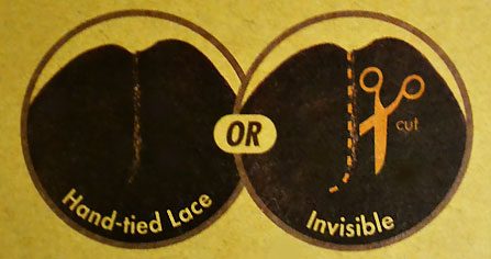 Sensationnel Bare & Natural Brazilian Unprocessed Human Hair NATURAL WAVY LACE CLOSURE 12" Alexwigs