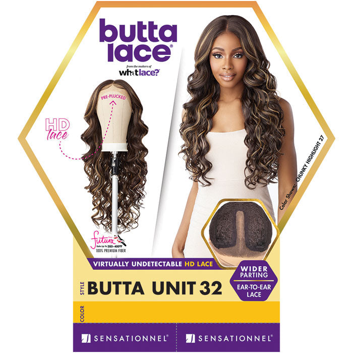 Sensationnel Butta Lace 5" Deep HD Lace Front Wig - BUTTA UNIT 32 Alexwigs