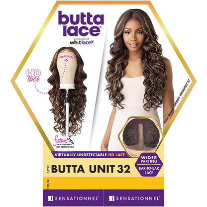 Sensationnel Butta Lace 5" Deep HD Lace Front Wig - BUTTA UNIT 32 Alexwigs