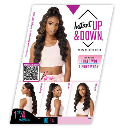 Sensationnel Instant Up & Down Synthetic Half Wig - UD 14 Alexwigs