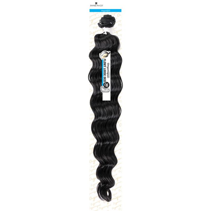 Shake N Go Organique MasterMix Weave - FLOWY LOOSE DEEP 24 Alexwigs