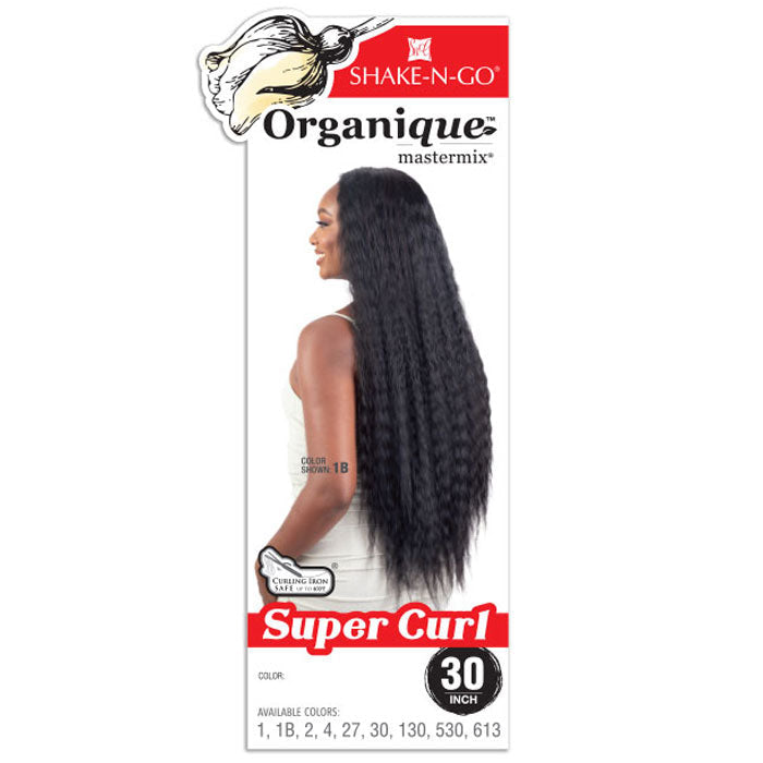 Shake N Go Organique MasterMix Weave - SUPER CURL 24"/30" Alexwigs