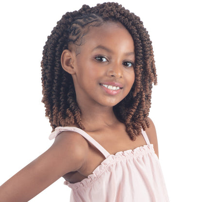 Freetress Kids Pre-Looped Crochet Braid - 3X PASSION TWIST 8" Alexwigs