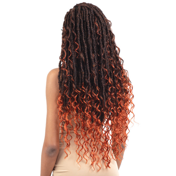 Freetress Braid Pre-Looped Crochet Braid - 3X REBEL BOHO MERMAID LOC 24 Alexwigs