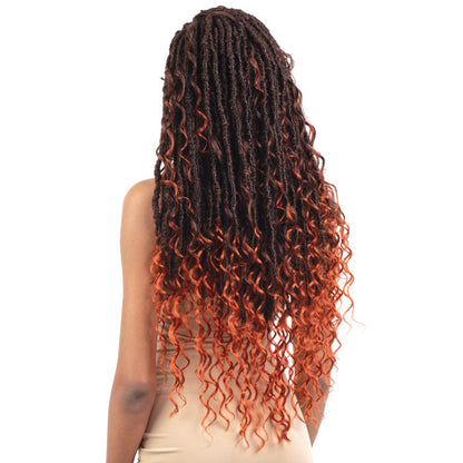 Freetress Braid Pre-Looped Crochet Braid - 3X REBEL BOHO MERMAID LOC 24 Alexwigs