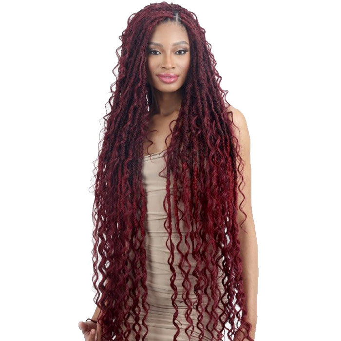 Shake N Go Organique Human Hair Blend Braids - LOOSE DEEP BULK 18"/22" Alexwigs