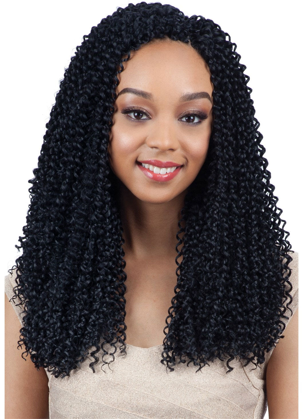 Model Model Glance Braid 3X BOHEMIAN SOUL CURL 14 Inch Alexwigs