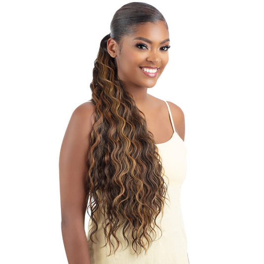Shake N Go Organique Pony Pro Weave Ponytail - BREEZY WAVE 26" Alexwigs