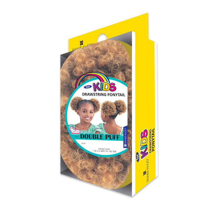 Shake N Go Kids Drawstring Ponytail - DOUBLE PUFF Alexwigs